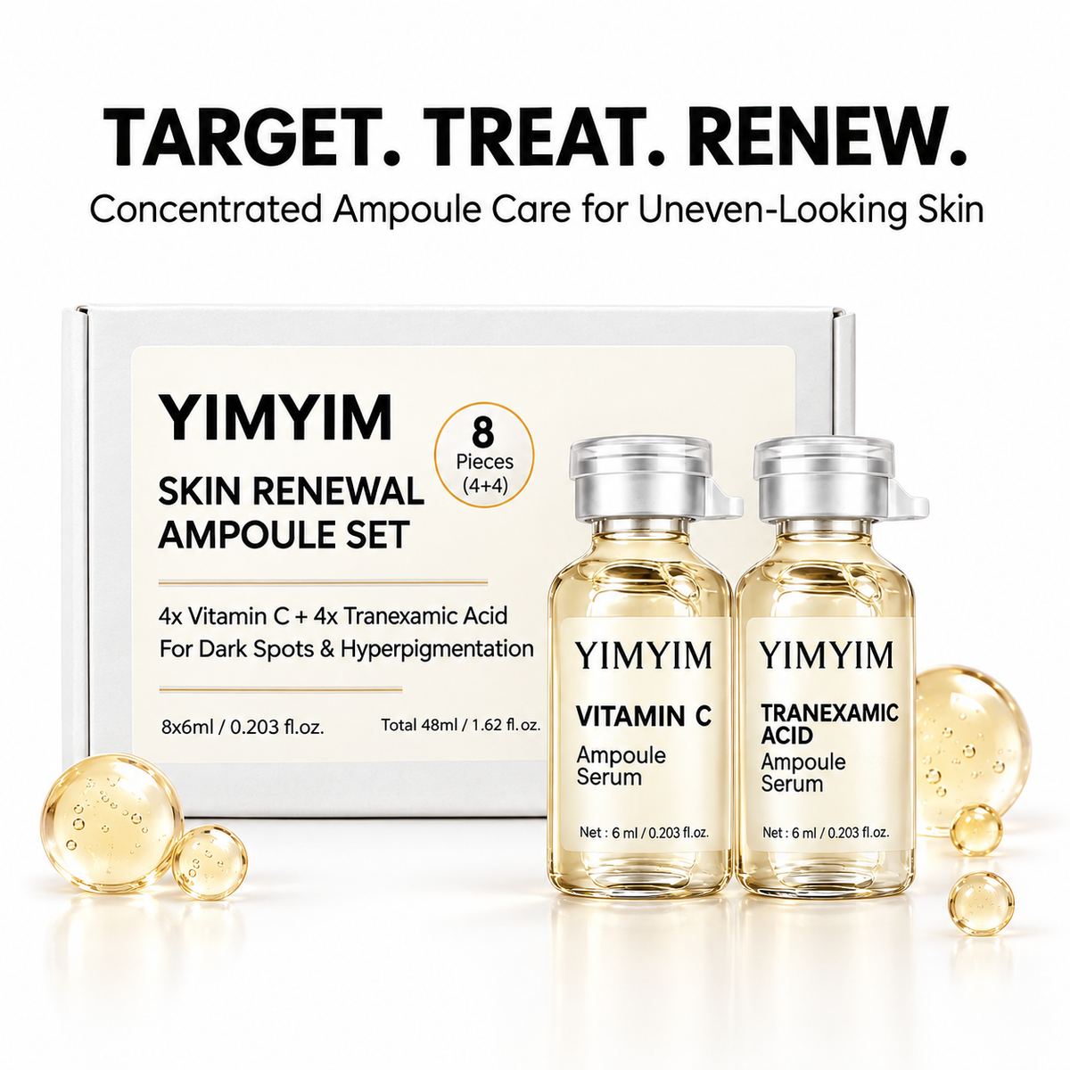 VITAMIN C + TRANEXAMIC ACID AMPOULE DUO